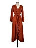 Simplee 100% Polyester Brown Casual Dress Size M - photo 1