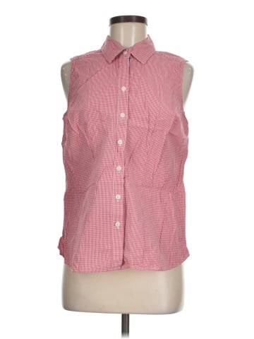 Croft & Barrow Sleeveless Button-Down Shirt (view 1)