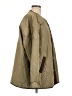Noisy May 100% Polyester Argyle Green Coat Size L - photo 4