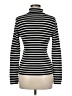 Talbots Outlet 100% Cotton Stripes Black Turtleneck Sweater Size M (petite) - photo 2