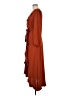 Simplee 100% Polyester Brown Casual Dress Size M - photo 5