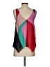 Joie 100% Silk Red Sleeveless Silk Top Size XS - photo 2