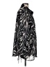 Calvin Klein Animal Print Black Long Sleeve Blouse Size M - photo 4