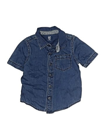Gap Short Sleeve Button-Down Shirt (view 1)