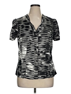 Worthington Short Sleeve Blouse (view 1)