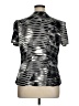 Worthington Black Short Sleeve Blouse Size XL - photo 2