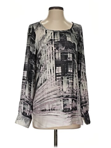 Karen Kane Long Sleeve Blouse (view 1)