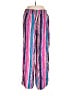 Cato 100% Rayon Stripes Pink Casual Pants Size L - photo 2