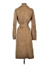 H&M 100% Polyester Tan Trenchcoat Size XS - photo 2