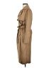 H&M 100% Polyester Tan Trenchcoat Size XS - photo 5