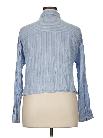 Express Long Sleeve Button-Down Shirt (view 2)