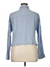 Express Stripes Blue Long Sleeve Button-Down Shirt Size XL - photo 2