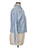 Express Stripes Blue Long Sleeve Button-Down Shirt Size XL - photo 4