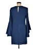 Milly Solid Blue Casual Dress Size 8 - photo 2