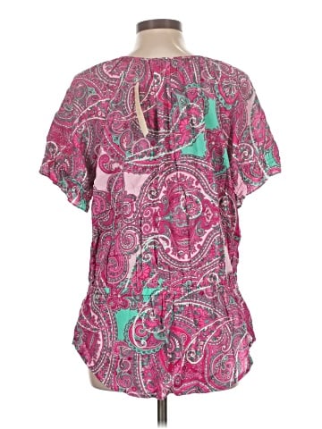 Jones New York Sport Short Sleeve Blouse (view 2)