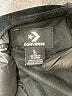 Converse 100% Polyester Solid Black Track Jacket Size 12 - 13 - photo 3