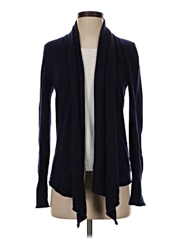 Aqua Cashmere Cardigan (view 1)