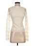 Francesca's Ivory Long Sleeve Top Size S - photo 1