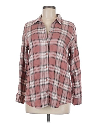 Banana Republic Factory Store Long Sleeve Button-Down Shirt (view 1)