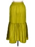 Lulumari 100% Polyester Solid Green Casual Skirt Size XL - photo 2
