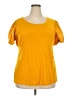 Cato Yellow Short Sleeve Top Size 18/20 - photo 1