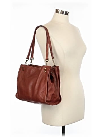 American Leather Co Leather Shoulder Bag (view 2)
