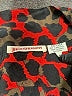 Jerri Sherman 100% Silk Animal Print Red Silk Blazer Size 14 - photo 6