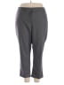 Lane Bryant Solid Gray Dress Pants Size 28 - photo 1