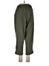 Active Solid Green Casual Pants Size L - photo 2
