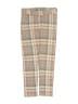 Janie and Jack 100% Cotton Plaid Ivory Khakis Size 5 - photo 1