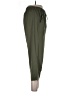 Active Solid Green Casual Pants Size L - photo 4