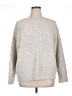 chic soul (chicsoul.com) 100% Acrylic Chevron-herringbone Ivory Gray Pullover Sweater Size 1X - photo 1