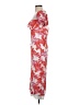 WAYF 100% Viscose Tropical Red Cocktail Dress Size S - photo 5
