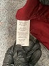 Ambiance Burgundy Long Sleeve Blouse Size L - photo 8