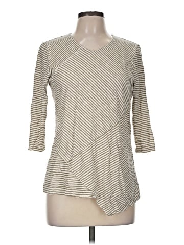 Weekends by Chico's 3/4 Sleeve T-Shirt (view 1)