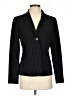 Kenneth Cole New York Stripes Black Blazer Size 4 - photo 1