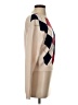 J.Crew 100% Cashmere Argyle Tan Cashmere Pullover Sweater Size S - photo 4