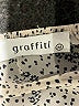 GRAFFITI 100% Polyester Silver Long Sleeve Blouse Size M - photo 7