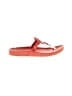 Tommy Hilfiger Orange Flip Flops Size 9 1/2 - photo 1