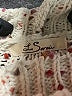 Les Serein Tweed Ivory Turtleneck Sweater Size XL (estimated) - photo 7