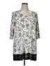 J.Jill Silver 3/4 Sleeve Blouse Size XL - photo 1