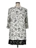 J.Jill Silver 3/4 Sleeve Blouse Size XL - photo 2