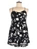 Urban Outfitters 100% Rayon Floral Black Romper Size L - photo 1