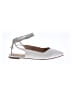 Lulus White Flats Size 7 1/2 - photo 1