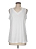 Automet White Sleeveless T-Shirt Size M - photo 1