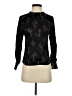 Vince. 100% Silk Black Long Sleeve Silk Top Size XXS - photo 1