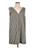 Ann Taylor Houndstooth Ivory Black Casual Dress Size 12 - photo 1