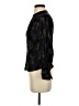 Vince. 100% Silk Black Long Sleeve Silk Top Size XXS - photo 5