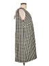Ann Taylor Houndstooth Ivory Black Casual Dress Size 12 - photo 4