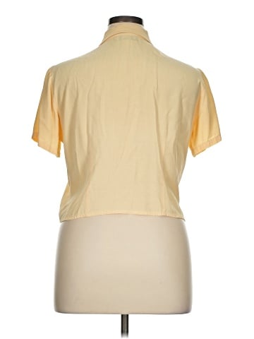 Impressions Short Sleeve Blouse (view 2)